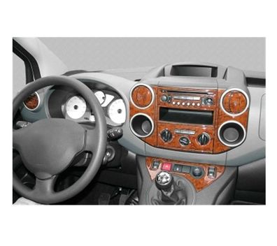 3D Cockpit Dekor für Citroen Berlingo ab Baujahr 08/2008 40 Teile