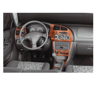 3D Cockpit Dekor für Mitsubishi Colt / Lancer Baujahr 03/1996-04/2004 10 Teile