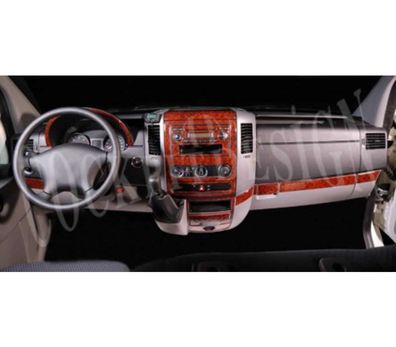 3D Cockpit Dekor für Volkswagen VOLT / Crafter / Sprinter ab Baujahr 04/2006 18 Teile