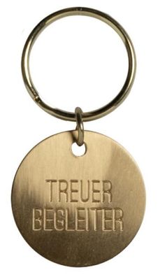 PETS Hundemarke Treuer Begleiter, gold, 15486 1 St