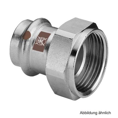 Viega Temponox Anschlussverschraubung mit IG, Modell 1763, 28 mm x 1 1/2"