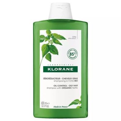 Klorane Shampoo Fettiges Haar Bio-Brennnessel 400ml