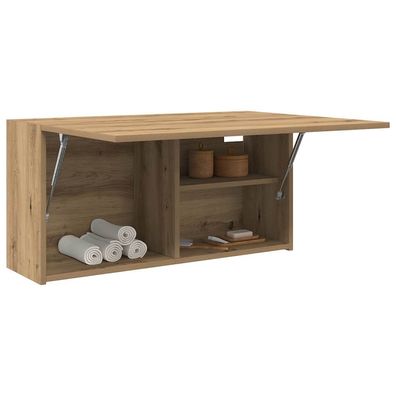 vidaXL Bad-Wandschrank Artisan-Eiche 80x25x40 cm Holzwerkstoff