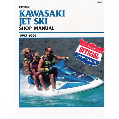 Kawasaki Jet Ski JB/JF/JH/JL/JS/JT 440/550/650/750 SX 92-94 Reparaturanleitung