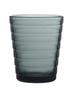 Iittala Aino Aalto Glas - 22cl - Dunkelgrau - 2 Stück 1057028