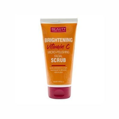 Beauty Formulas Brightening Vitamin C Peeling do twarzy, 150 ml