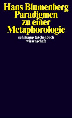 Paradigmen zu einer Metaphorologie, Hans Blumenberg