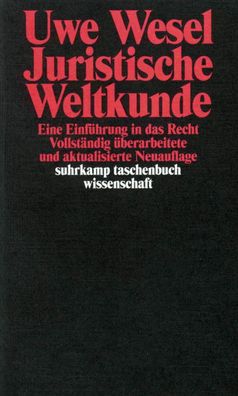 Juristische Weltkunde, Uwe Wesel