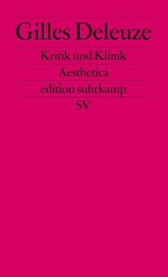 Kritik und Klinik, Gilles Deleuze