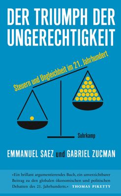 Der Triumph der Ungerechtigkeit, Emmanuel Saez