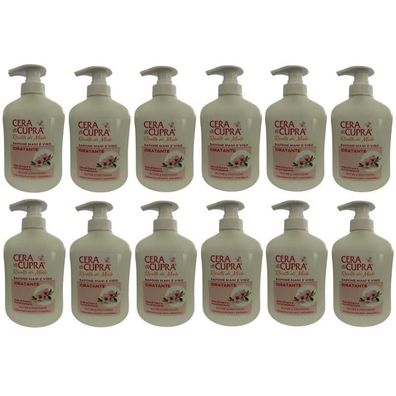 Cera Di Cupra Idratante feuchtigkeitsspendende Flüssigseife 12x200 ml