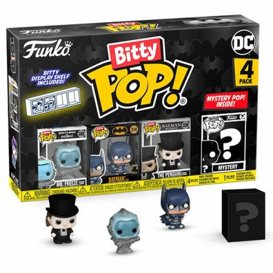 Blister 4 Figuren Bitty POP DC Comics Batman 85th Anniversary Mr. Freeze