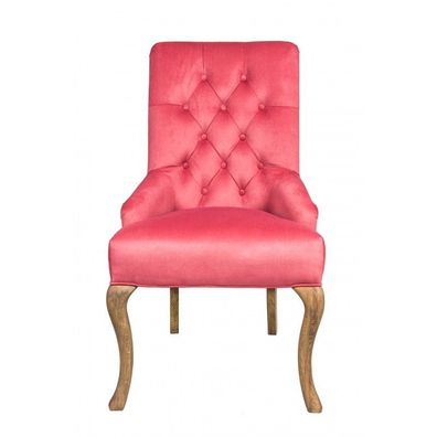 Design Chesterfield Stühle Hotel Garnitur Stuhl Textil Polster Gruppe 2Xset Neu