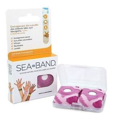 Sea-Band Akupressur-Armband Kinder Pink 2 Stk