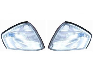 Blinker Set rechts links weiss für Mercedes SL R129 Bj 89-98