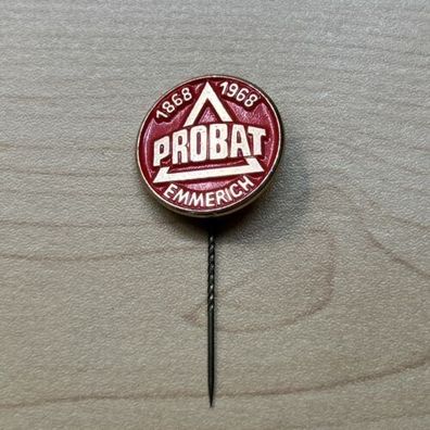 100 Jahre Probat Kaffeemaschinen Mühle Maschinen 1968 Pin Abzeichen