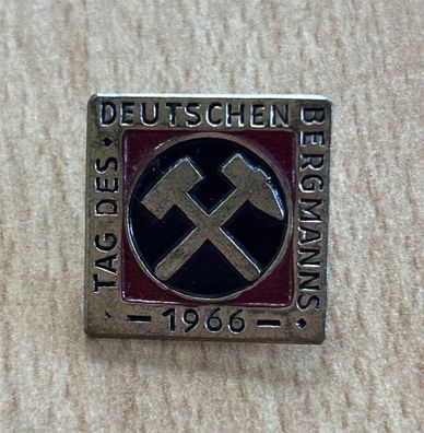 DDR Abzeichen Tag des Deutschen Bergmanns 1966