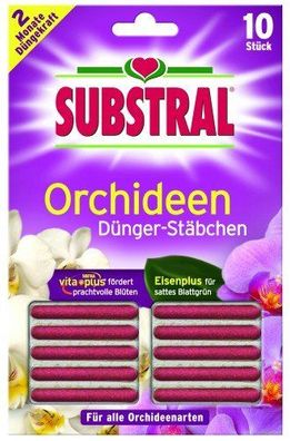 Substral Orchideen Dünger ­Stäbchen 10St