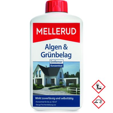 Mellerud Algen und Grünbelag Entferner Konzentrat Reiniger 1000ml