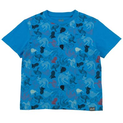 Jack Wolfskin Walhalla Hills Tee T-Shirt Kinder kurzarm Baumwolle 1607861-7540