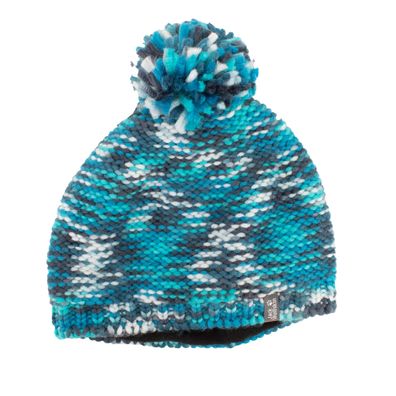 Jack Wolfskin Kaleidoscope Knit Cap Kinder Mütze Strickmütze Winter 1904731-1087