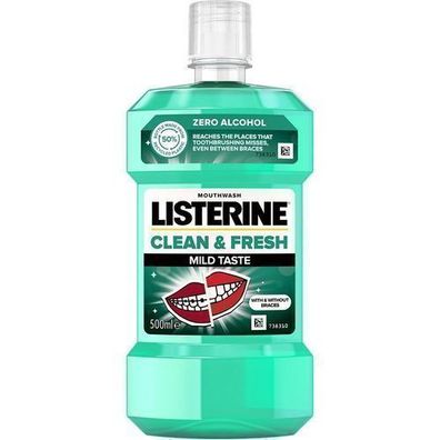 Listerine Clean&Fresh Mundspélung, 500ml