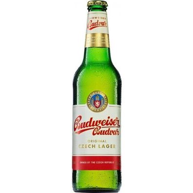 Budweiser Budvar Original 12 x 0,5l - aus Tschechien mit 5% Vol