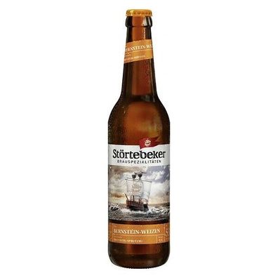 Störtebeker Bernstein-Weizen 6 x 0,5l - Weizenbier mit 5,3% Vol