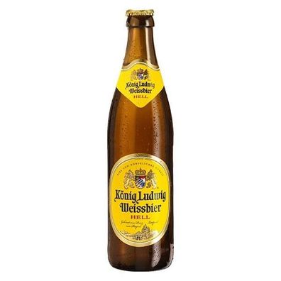 König Ludwig Weissbier Hell 20 x 0,5L 5,5% vol