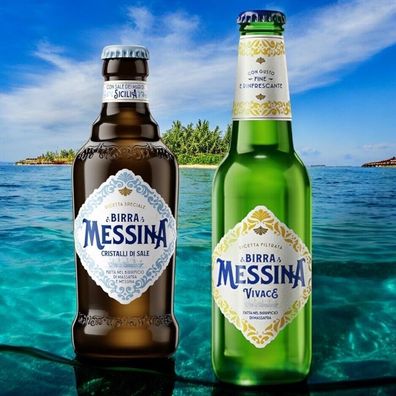 Birra Messina Mix 3 x Messina Vivace 0,33l & 3x Messina Cristalli di Sale 6,03/L