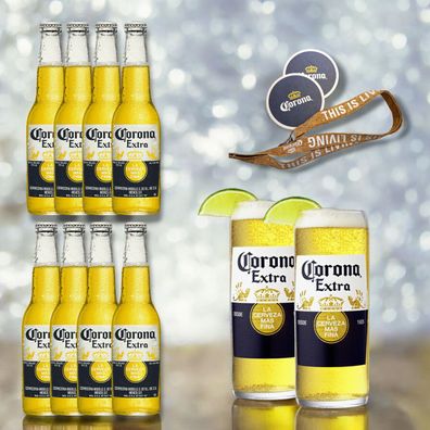 Corona Extra Mixpaket – Das perfekte Set für deinen Feierabend 8 x 0,355L