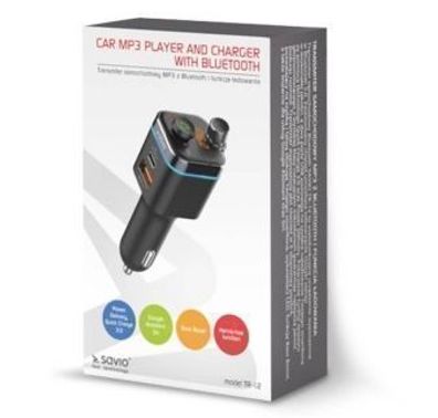 Deluxe Bluetooth FM Transmitter TR-12 â?? Dual-Ladefunktion, Premium Audioqualität, S