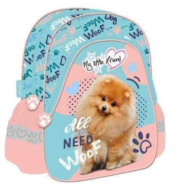 Fluffy Rucksack für Kinder - 15L Fassungsvermögen, ideal für Schulkinder