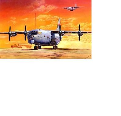 Roden Antonov AN-12BK Cub 1070042 in 1:72 Roden 042 Bausatz