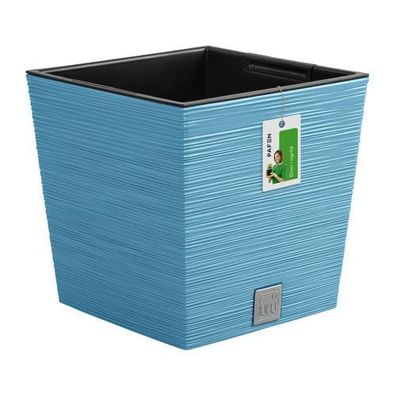 Blumentopf Pflanzkübel FURU Square Balkonkasten Blumenkübel Blau 19 L