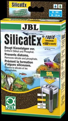 JBL SilicatEx rapid Beugt Kieselalgen durch Silikatentfernung vor