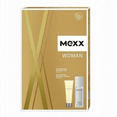 Mexx Woman Deo-Spray 75ml + Duschgel 50ml Set