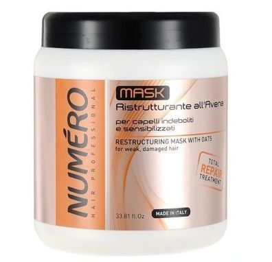 Numero Haarmaske mit Hafer, 1000 ml