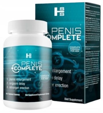 Penis Complete Enlargement starke Erektion längerer Sex, 60 Tabletten