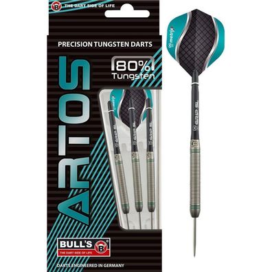 Bull`s Artos AR1 Steeldart, Mint 80% Tungsten 22 Gr. | Profi Dartpfeil Steel Dart