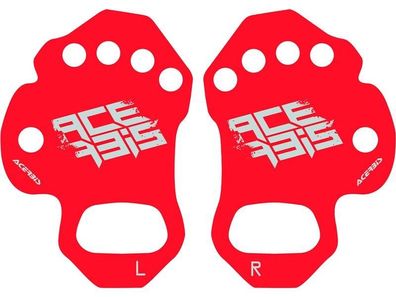 Handflächenschutz L/Xl Handschuhe palm protector Enduro Cross Mx Mtb Offroad rot