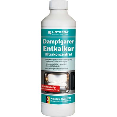 Hotrega Dampfgarer Entkalker Steamer Kalklöser Spezialentkalker 500ml Konzentrat