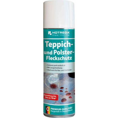 Hotrega Teppich Polster Fleckschutz Schmutzschutz 300ml Anti Haft Imprägnierung