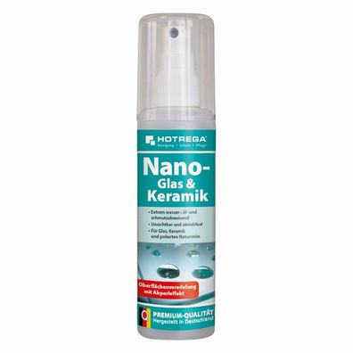 Hotrega Nano Glas Keramik Oberflächenschutz Nanotechnologie Glasschutz 125ml