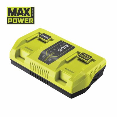 RYOBI Ladegerät RY36C2PA MAX POWER 36V, Charger, Ladestrom 6 A, 2 Steckplätze