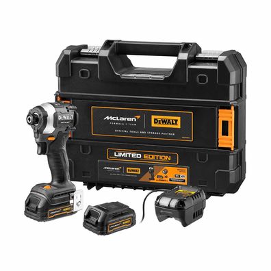 DeWALT Akku-Schlagschrauber DCF85ME2GT-QW 18V 1,7Ah, 1/4 Zoll - McLaren Design