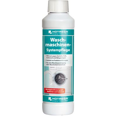 Hotrega Waschmaschinenreiniger Waschmaschinen Systempflege Kalkentferner 250ml