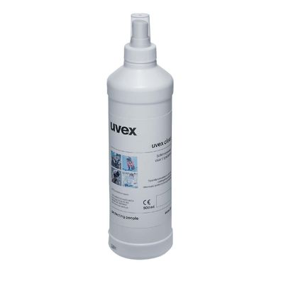 uvex Brillen Reinigungsspray 500 ml, für alle Sichtscheiben, Brillenreinigung