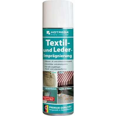 Hotrega Textil Leder Imprägnierung Imprägniermittel Textilimprägnierung 300ml