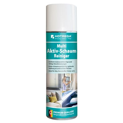 Hotrega Multi Aktiv-Schaum Reiniger 300ml, Universalreiniger, Allzweckreiniger